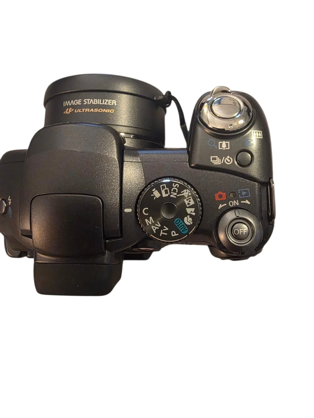 Canon PowerShot S3 IS Compact Bridge Camera - Black